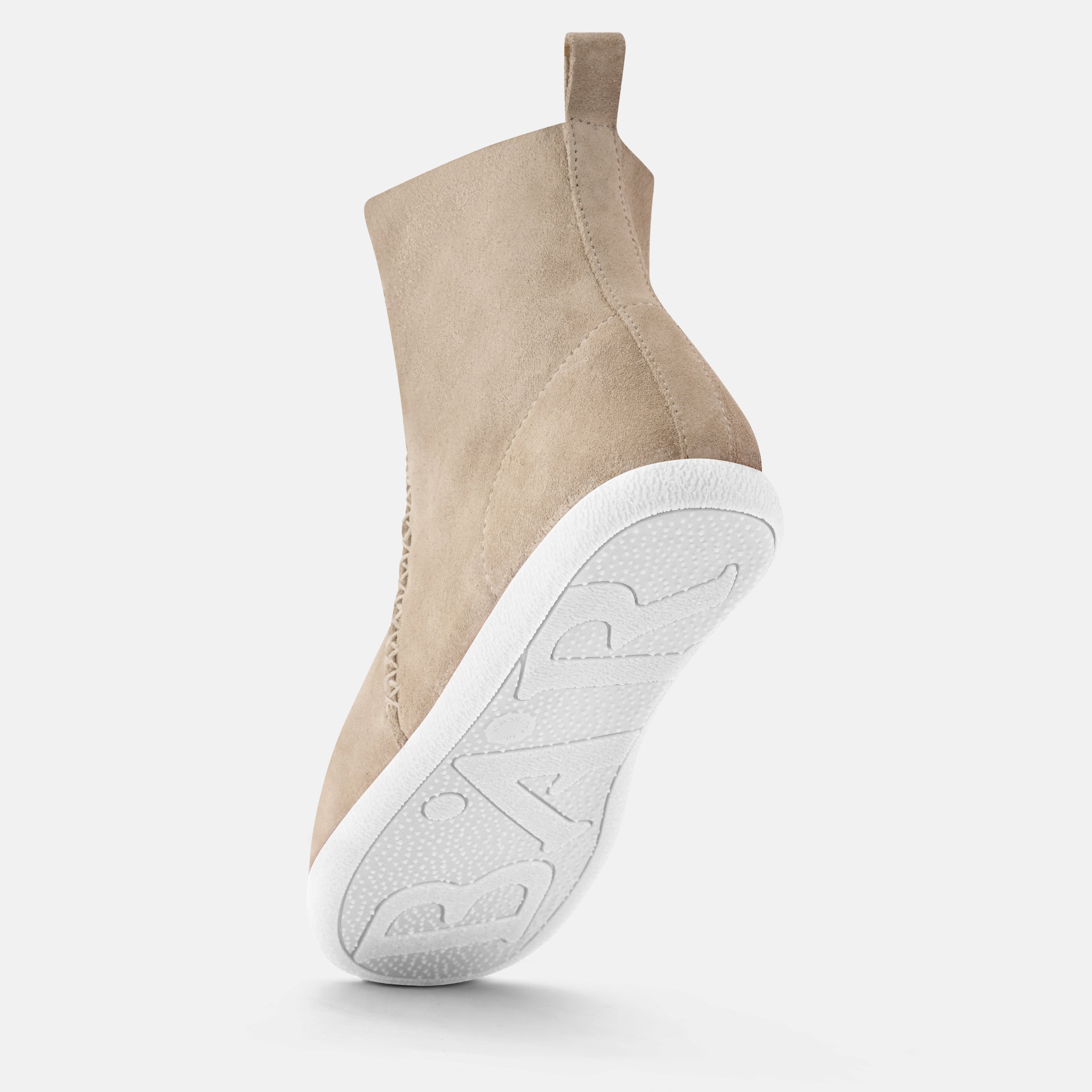 Beige Women Zero Drop Travel Boots Baer