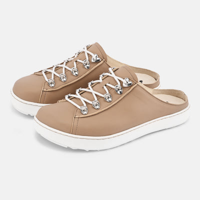 Women's Mule-Lace | Beige Baer Shoes