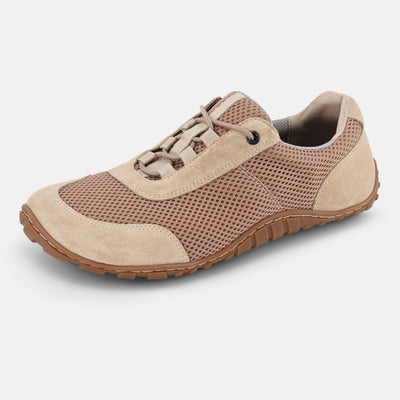 Women's Beige barefoot walking shoes 