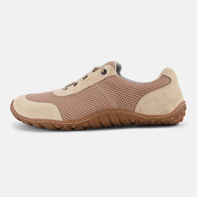 Women's Beige flexible sole shoes Baer