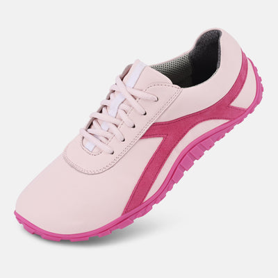 Women's Pink walking barefoot shoes Baer