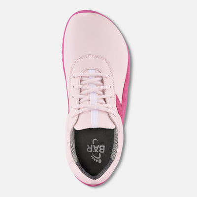 Women's Pink natural toe spread shoes Baer