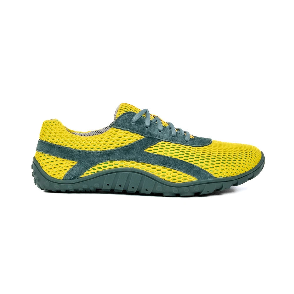 NeXGen Yellow & Green zero drop running shoes Baer