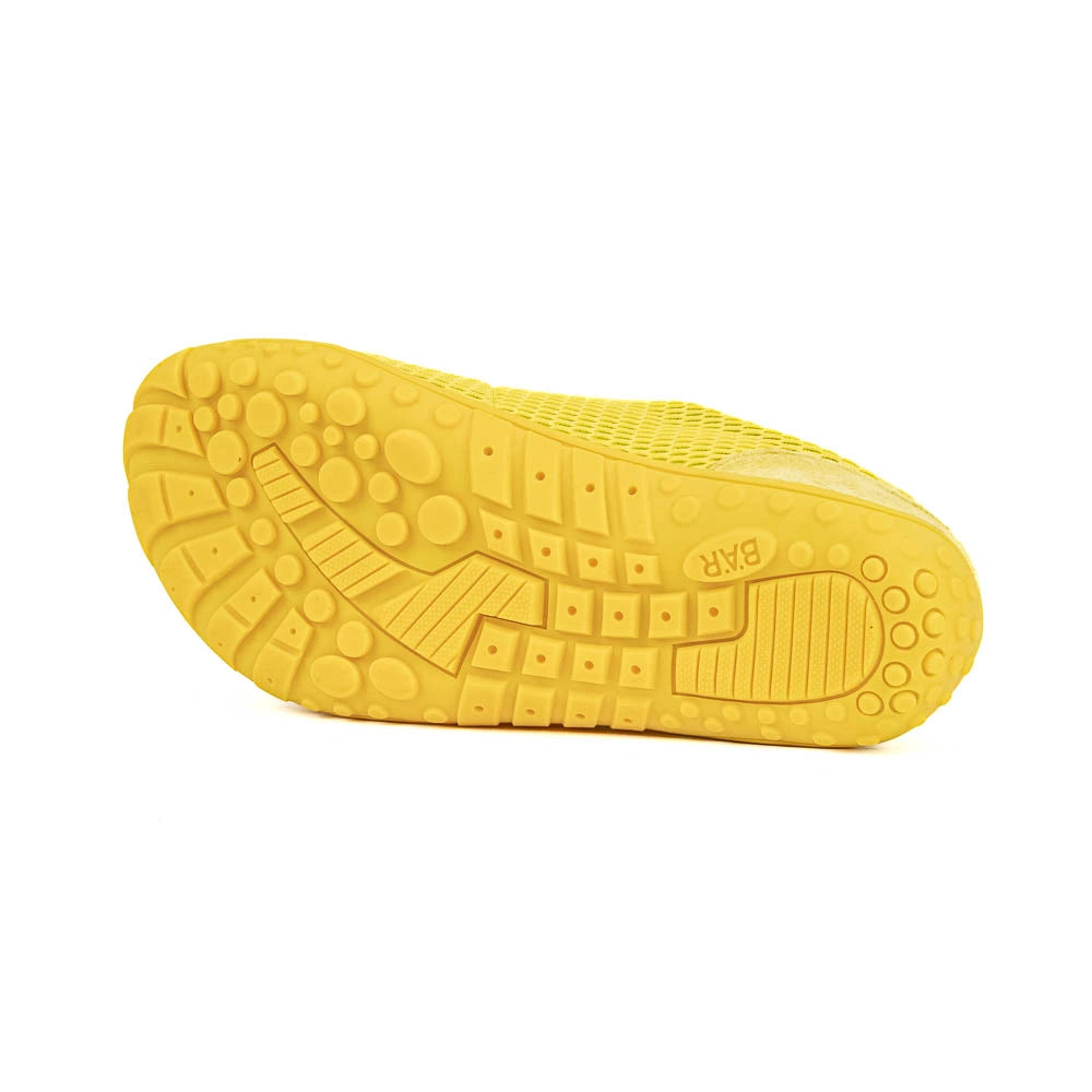 Comfy Barfuß Yellow breathable walking shoes Baer