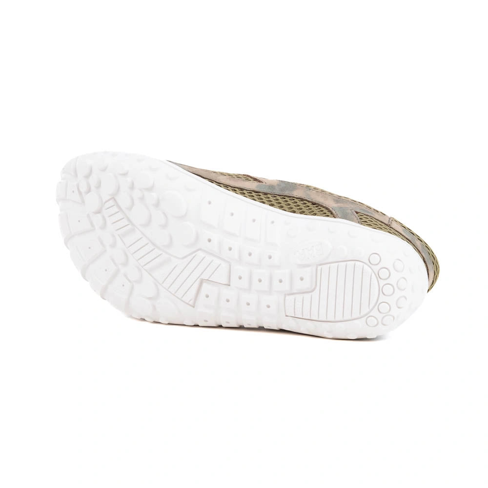 NeXGen Green fexible sole running shoes Baer