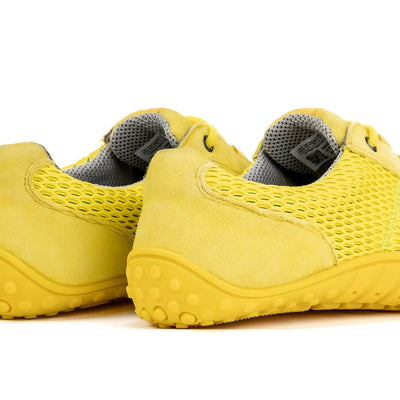 Comfy Barfuß Yellow minimalist mesh sneakers Baer