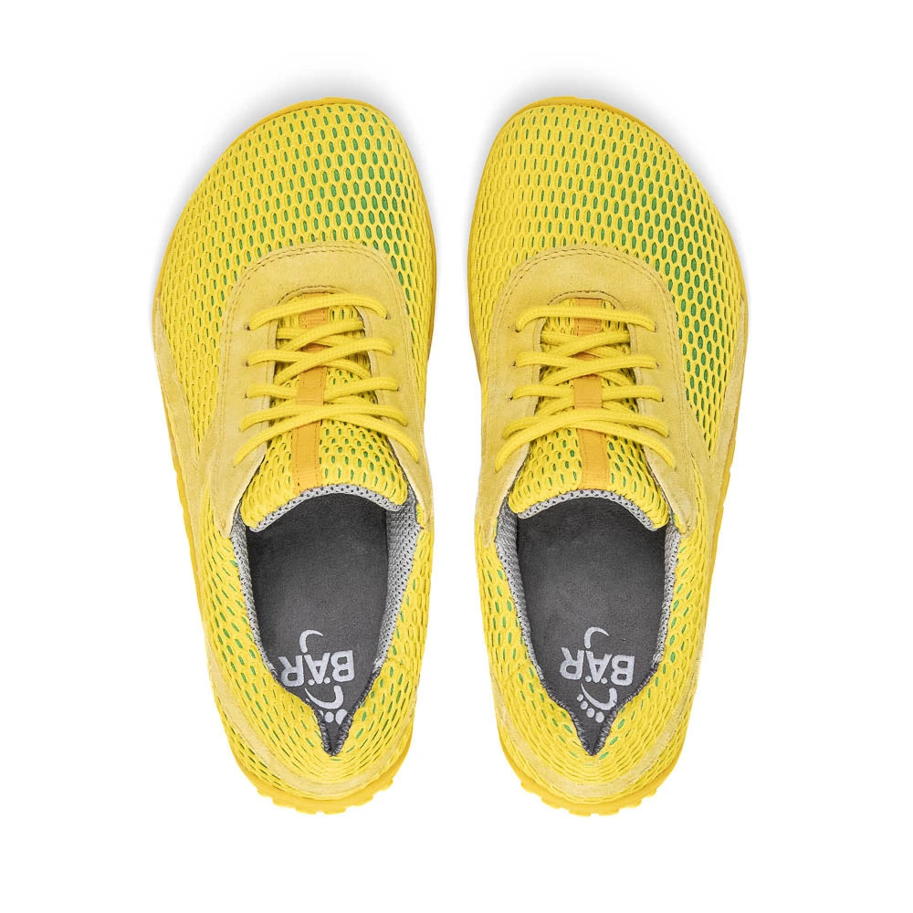NeXGen Yellow barefoot running shoes