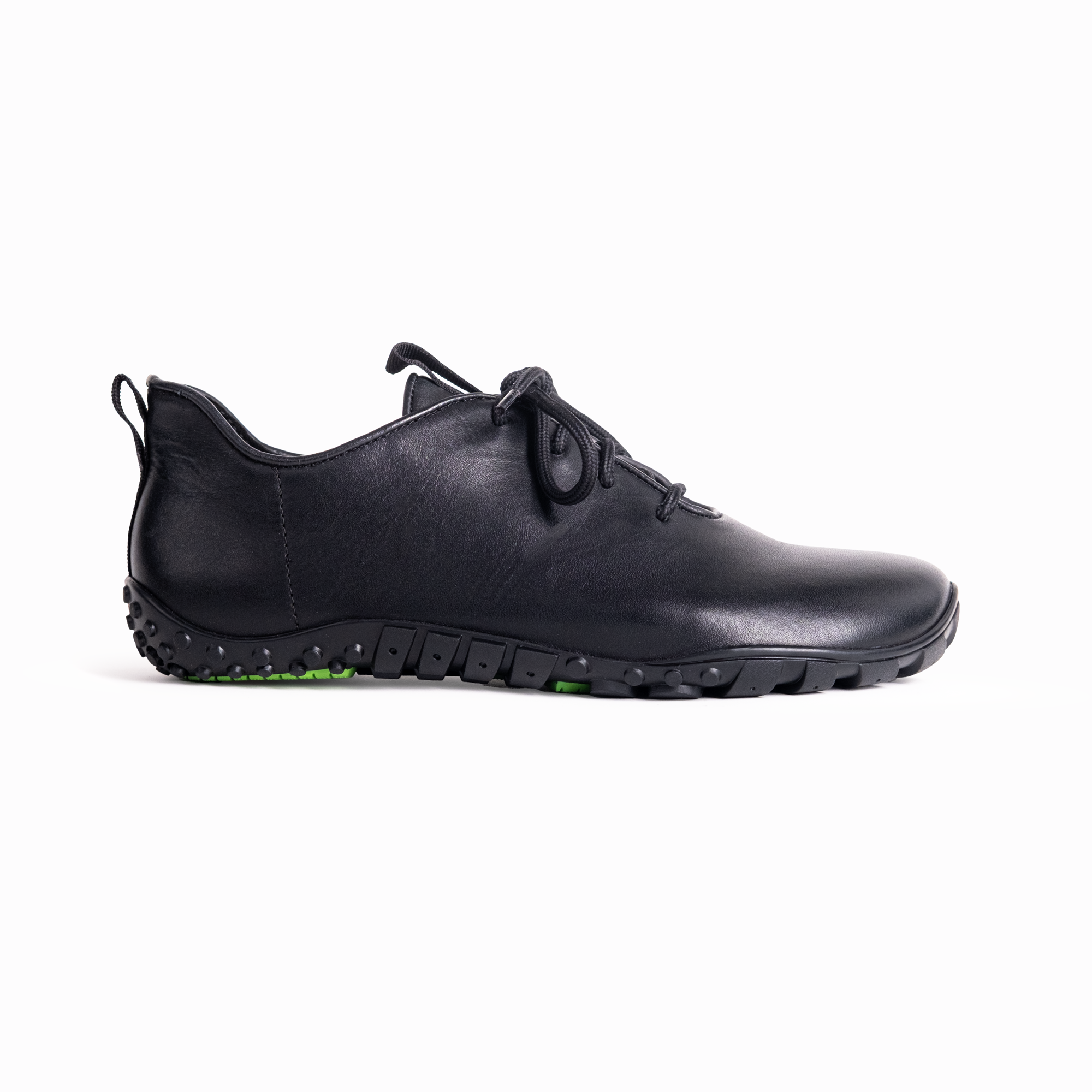 URBN Leder Klassisch - Black (Vibram Sole) Baer India