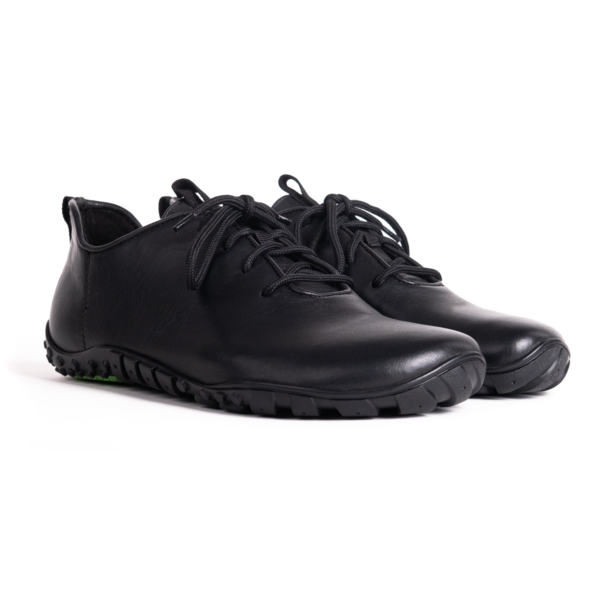 URBN Leder Klassisch - Black (Vibram Sole) Baer India