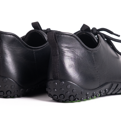 URBN Leder Klassisch - Black (Vibram Sole) Baer India