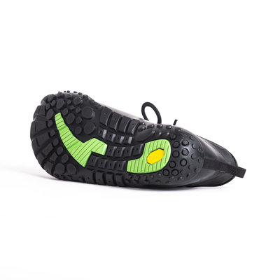 URBN Leder Klassisch - Black (Vibram Sole) Baer India