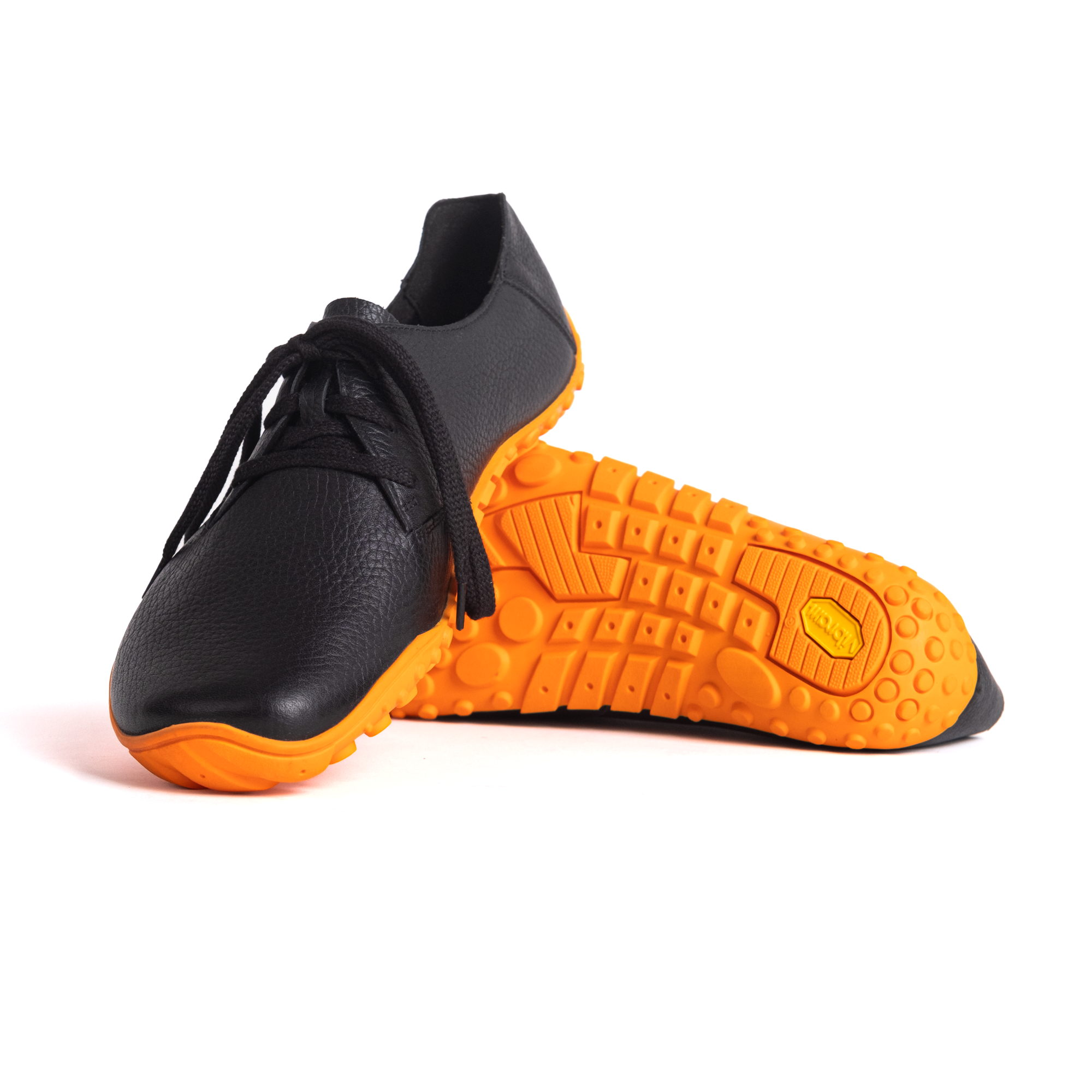 URBN Leder Exekutive - Orange (Vibram Sole) Baer India