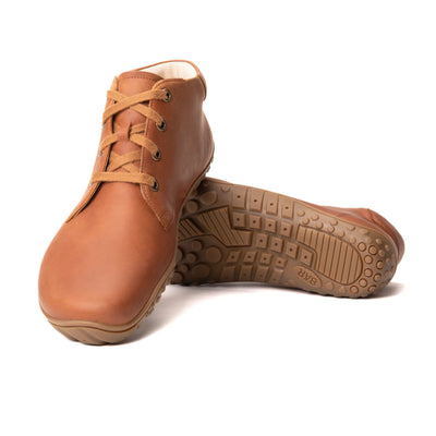 URBN Leder Classic brown work sneakers Baer