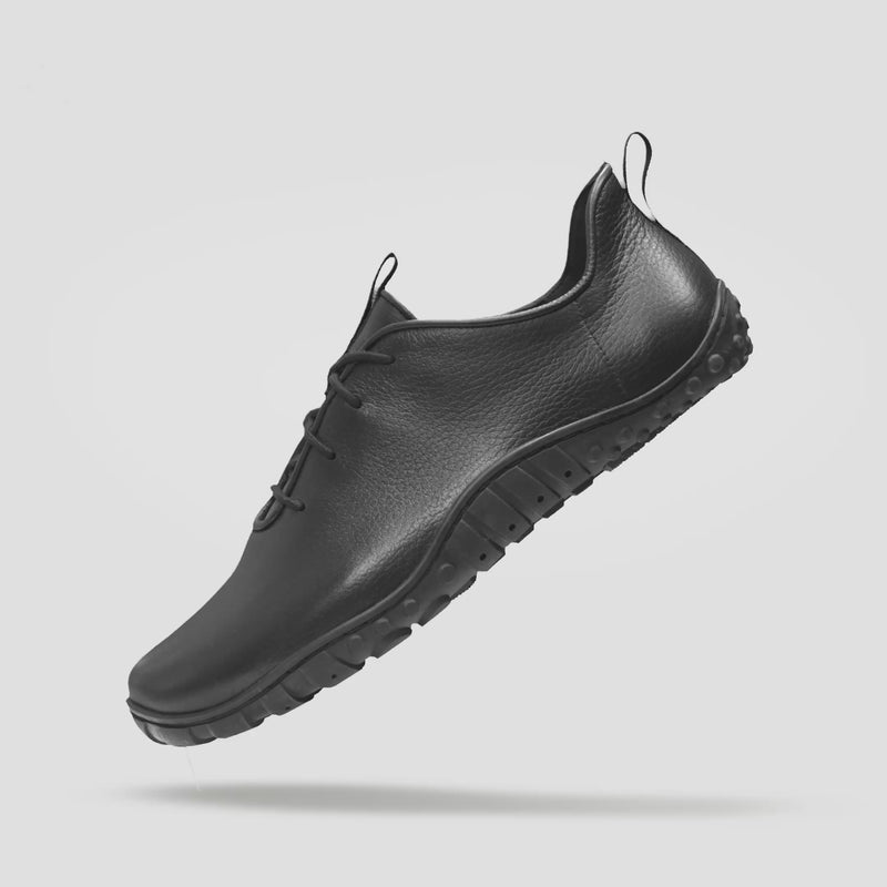 Mens barefoot leather formal shoes 