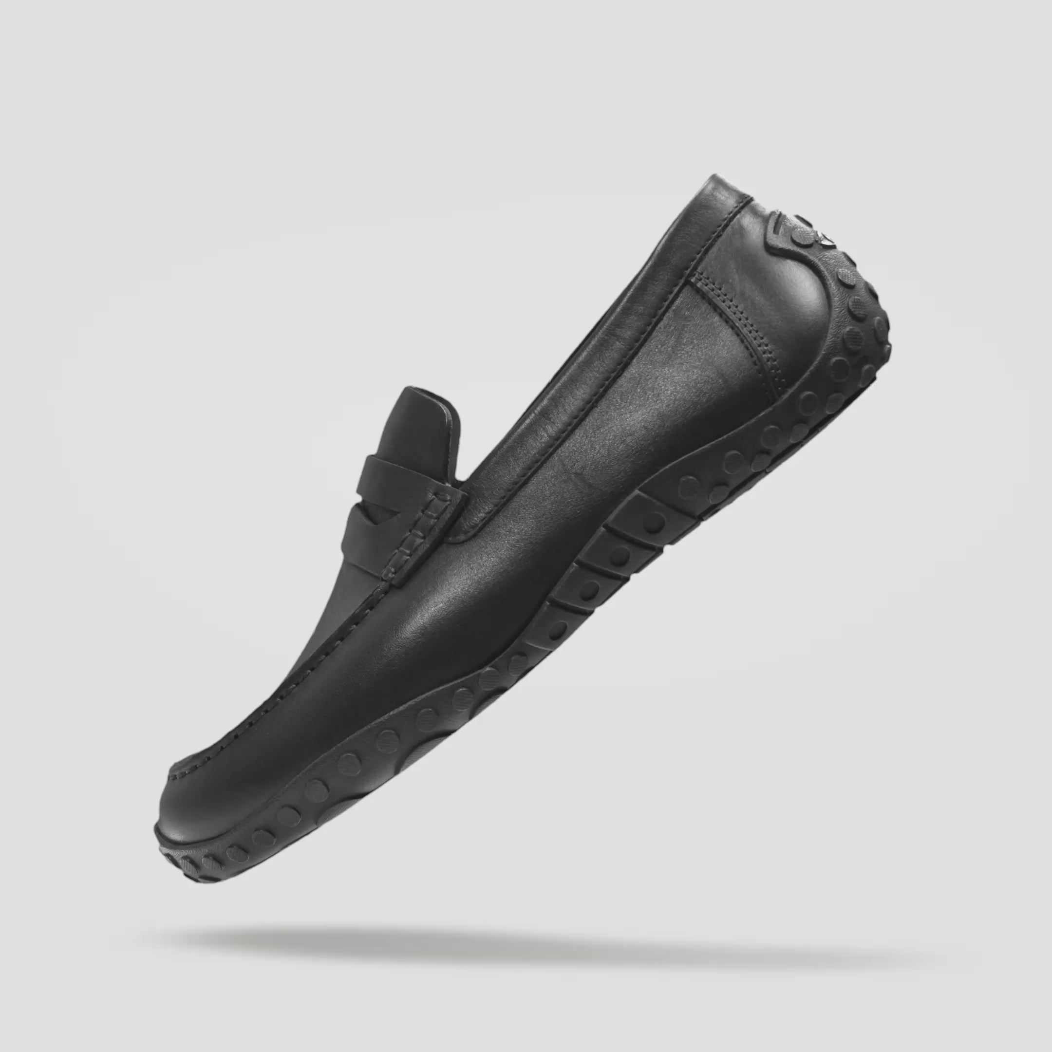 Load video: Mens premium leather loafer Baer