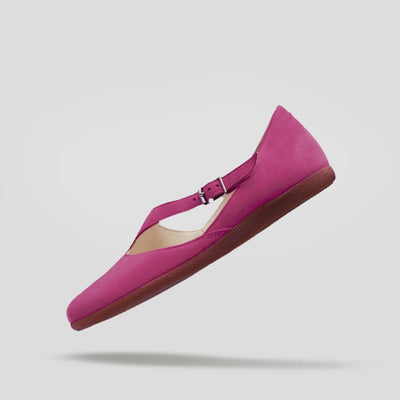 Womens pink premium office sandals Baer