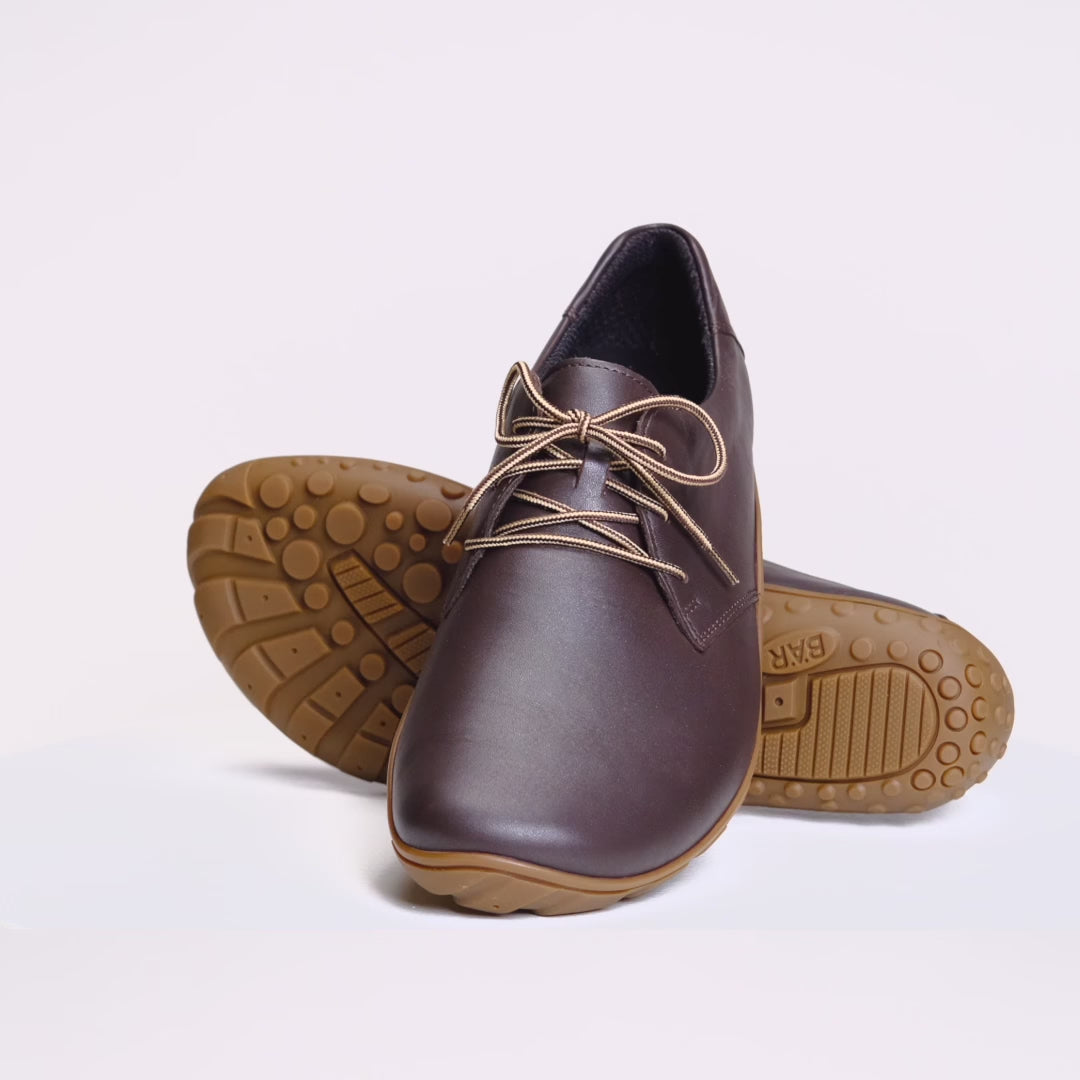 Load video: URBN Leder Exekutive - Brown ( Baer Sole)