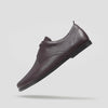 Mens Brown foot shaped office shoes Baer