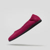 women Bordeaux zero heel office shoes Baer